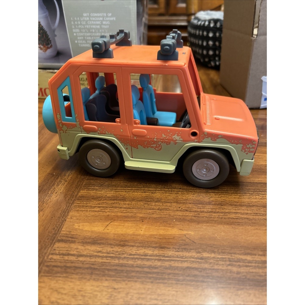 2018 Bluey Cartoon Character Orange‎ Jeep